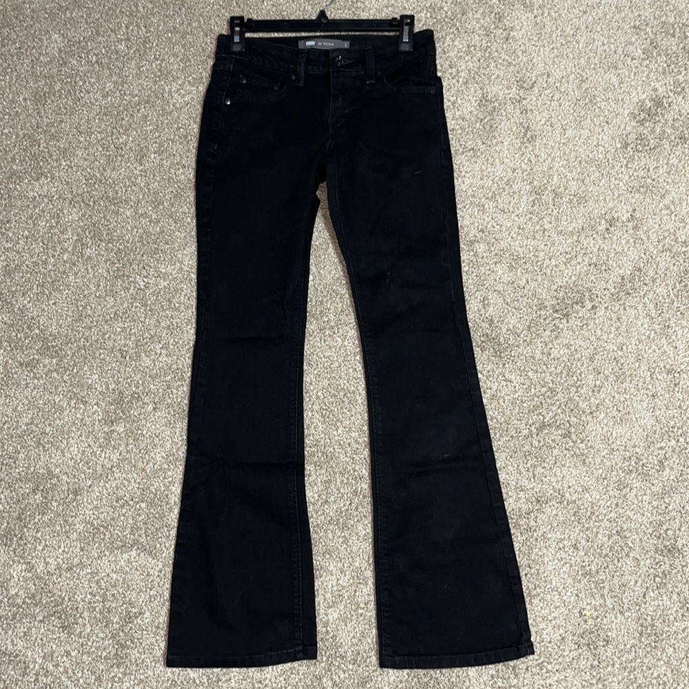 Levi’s 518 bootcut jeans in black